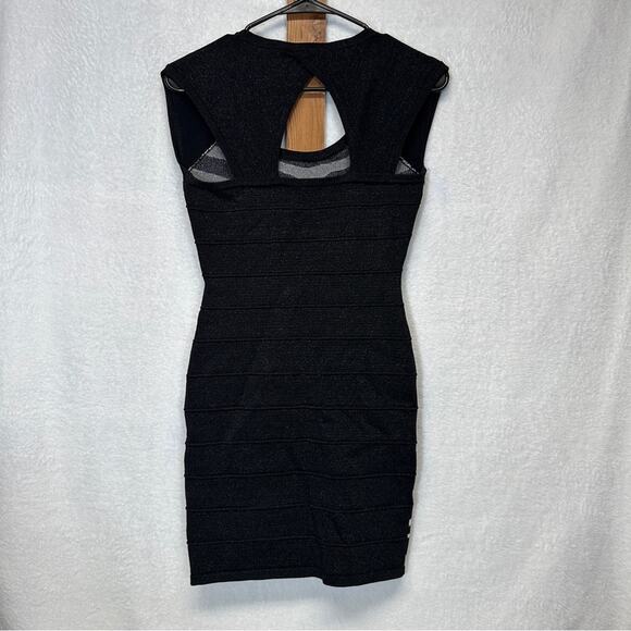 Forever 21 Black &‎ White Zebra Print Sleeveless Bodycon Dress Size M - Picture 4 of 9